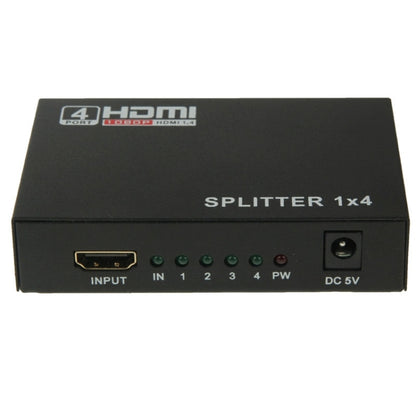 Mini HD 1080P 1x4 HDMI V1.4 Splitter for HDTV / STB/ DVD / Projector / DVR by buy2fix