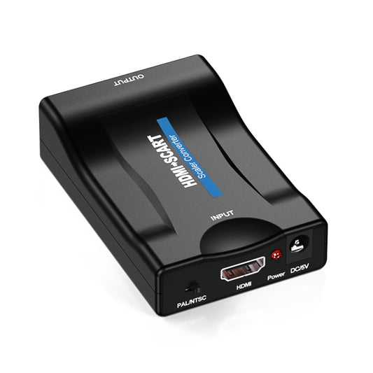 MINI MHL/HDMI TO SCART Video Converter Scaler(Black) - Converter by buy2fix | Online Shopping UK | buy2fix