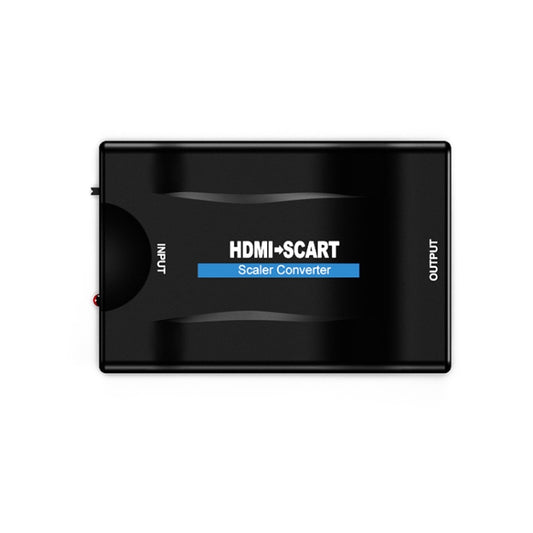 MINI MHL/HDMI TO SCART Video Converter Scaler(Black) - Converter by buy2fix | Online Shopping UK | buy2fix