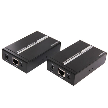 HDMI Extender Over Cat5e / 6, EU Plug (Black) - Amplifier by buy2fix | Online Shopping UK | buy2fix