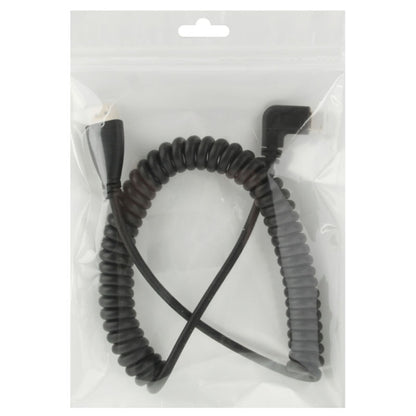 1.4 Version Gold Plated Mini HDMI Male to HDMI Male Coiled Cable, Support 3D / Ethernet, Length: 0.6m-2m - Cable by buy2fix | Online Shopping UK | buy2fix