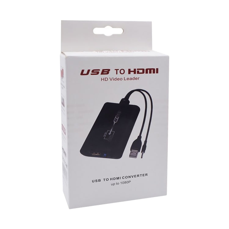 USB 2.0 to HDMI HD Video Leader for HDTV, Support Full HD 1080P by buy2fix