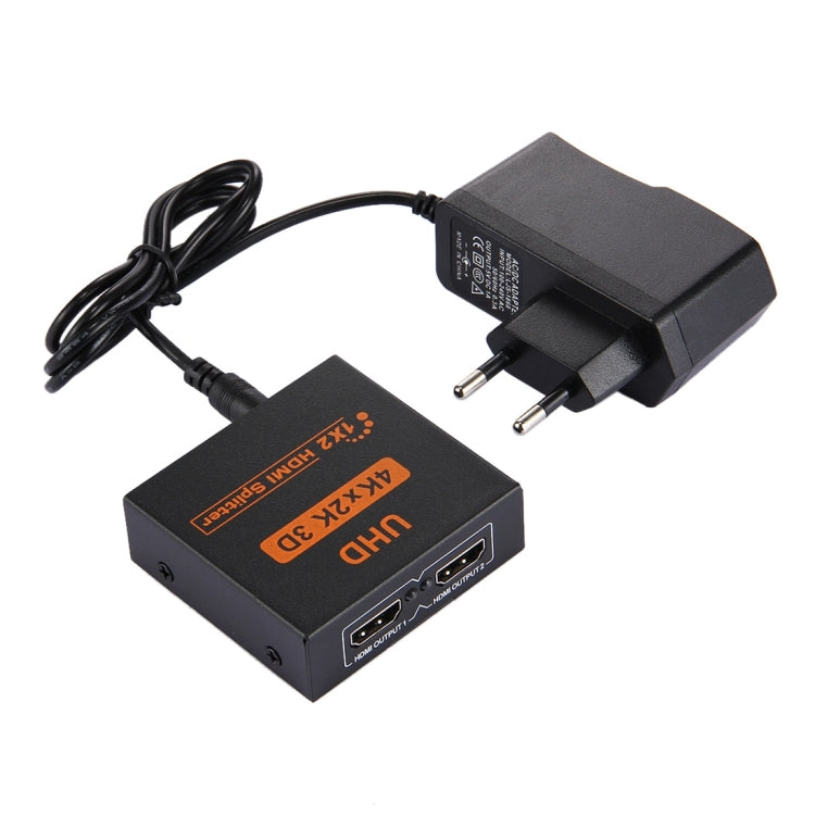 FY1409E Mini V1.3 UHD 4K x 2K 3D 1 x 2 HDMI Splitter(Black) by buy2fix