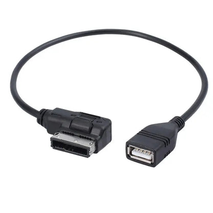 Multimedia Digital Audio AMI to USB Adapter Cable for Audi(Black) - DIY Cables by buy2fix | Online Shopping UK | buy2fix