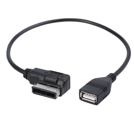 Multimedia Digital Audio AMI to USB Adapter Cable for Audi(Black) - DIY Cables by buy2fix | Online Shopping UK | buy2fix