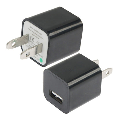 US Plug USB Charger(Black) - USB Charger by buy2fix | Online Shopping UK | buy2fix