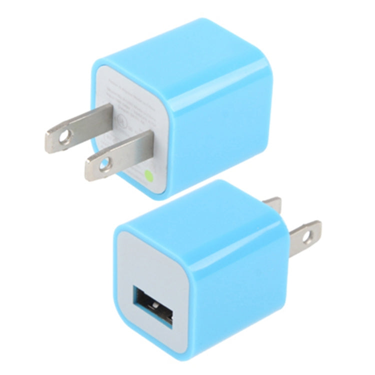 US Plug USB Charger(Blue) - USB Charger by buy2fix | Online Shopping UK | buy2fix