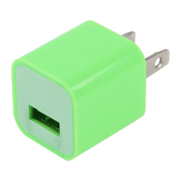 US Plug USB Charger(Green) - USB Charger by buy2fix | Online Shopping UK | buy2fix