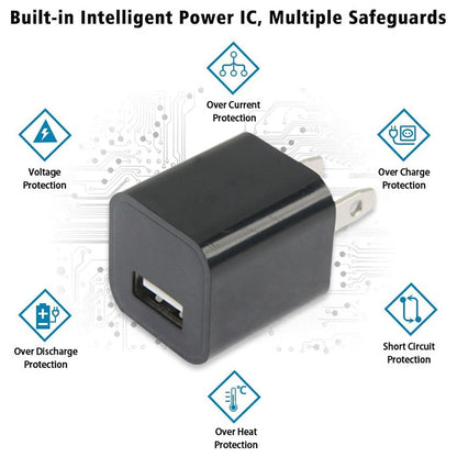 US Plug USB Charger(Magenta) - USB Charger by buy2fix | Online Shopping UK | buy2fix