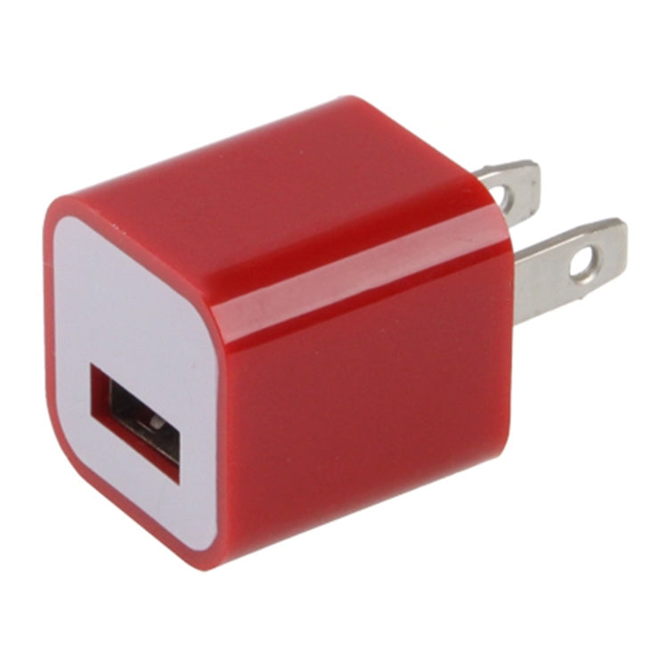 US Plug USB Charger(Red) - USB Charger by buy2fix | Online Shopping UK | buy2fix