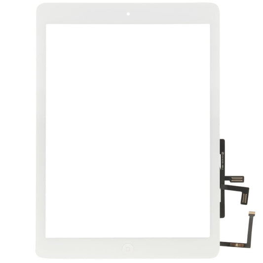 Controller Button + Home Key Button PCB Membrane Flex Cable + Touch Panel Installation Adhesive, Touch Panel for iPad Air / iPad 5(White) - iPad Air 1 (2013) by buy2fix | Online Shopping UK | buy2fix