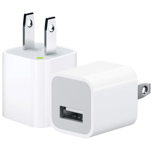 5V / 1A (US Plug) USB Charger Adapter For  iPhone, Galaxy, Huawei, Xiaomi, LG, HTC and Other Smart Phones, Rechargeable Devices(White) - USB Charger by buy2fix | Online Shopping UK | buy2fix