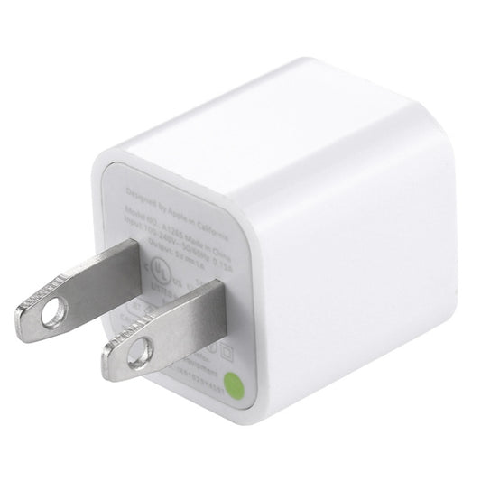 High Quality 5V / 1A US Socket USB Charger Adapter For iPhone, Galaxy, Huawei, Xiaomi, LG, HTC and Other Smart Phones, Rechargeable Devices(White) - USB Charger by buy2fix | Online Shopping UK | buy2fix
