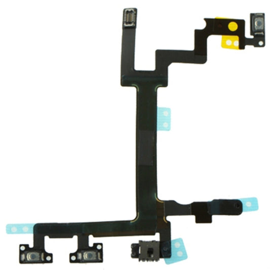 Original Switch Flex Cable (Power Button Volume and Silent Switch Keypad) for iPhone 5 - iPhone 5 Parts by buy2fix | Online Shopping UK | buy2fix