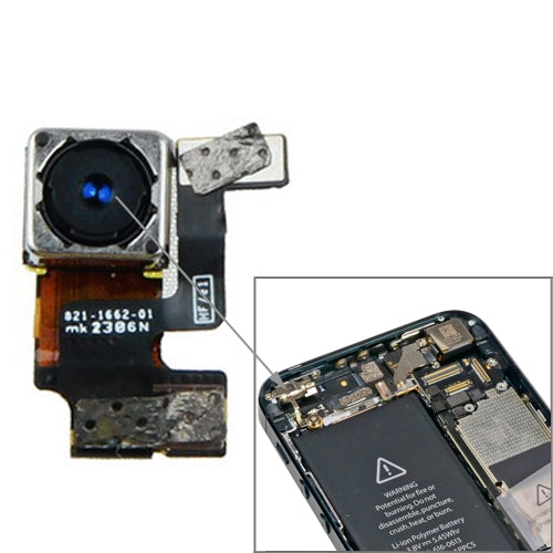 Original Back Camera for iPhone 5 - iPhone 5 Parts by buy2fix | Online Shopping UK | buy2fix