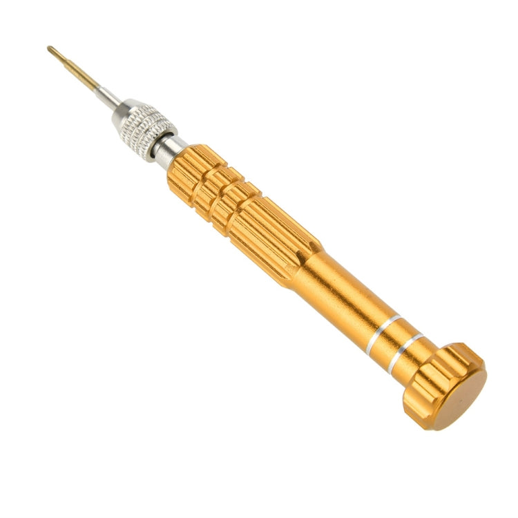 5 in 1 Gold Series Screwdriver Sets (T5 / T6 / 1.2 / 1.5 / 0.8) - Screwdriver Set by buy2fix | Online Shopping UK | buy2fix