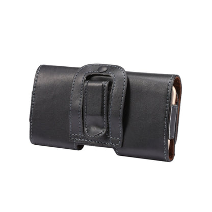 Crazy Horse Texture Vertical Flip Genuine Leather Case / Waist Bag with Back Splint for iPhone 4S / 5 / 5S / 5C(Black) - More iPhone Cases by buy2fix | Online Shopping UK | buy2fix