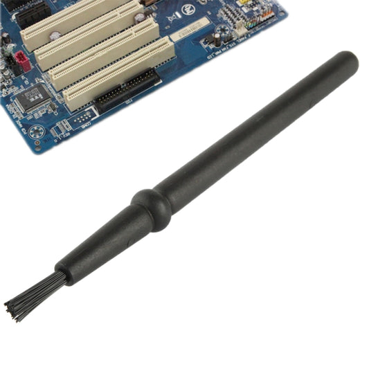 Electronic Component Round Handle Antistatic Cleaning Brush, Length: 14cm(Black) - Brushes by buy2fix | Online Shopping UK | buy2fix