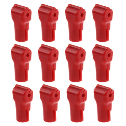 12 PCS Red ABS Display Hook / Security Lock Hook - Padlocks by buy2fix | Online Shopping UK | buy2fix