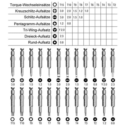 25 in 1 SHE-K Packaging Precision Electronics Screwdriver Set - Screwdriver Set by buy2fix | Online Shopping UK | buy2fix