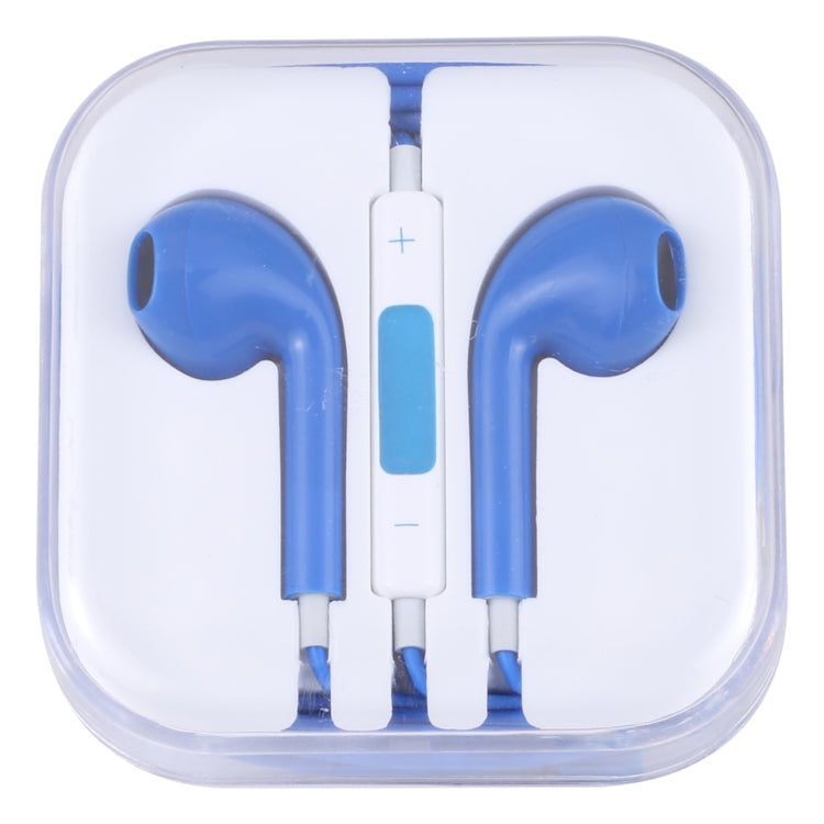 EarPods Wired Headphones Earbuds with Wired Control & Mic(Blue) by buy2fix