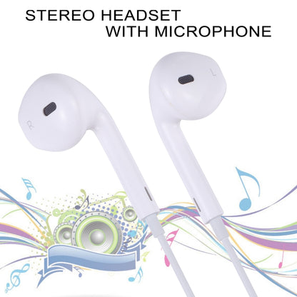 EarPods Wired Headphones Earbuds with Wired Control & Mic(Black) - In Ear Wired Earphone by buy2fix | Online Shopping UK | buy2fix