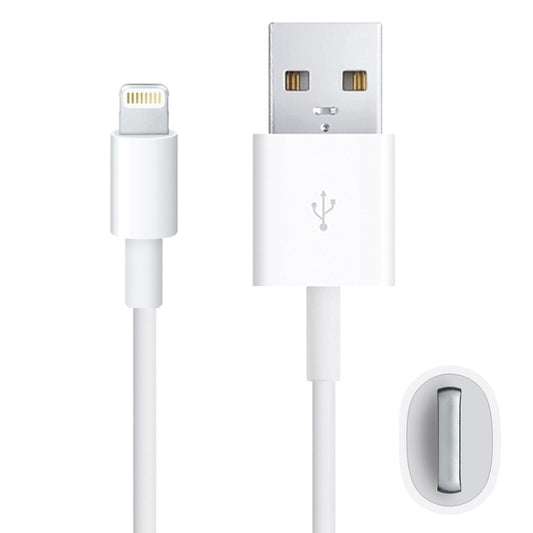 1m High Quality 8 Pin USB Sync Data / Charging Cable for iPhone, iPad(White) - Normal Style Cable by buy2fix | Online Shopping UK | buy2fix