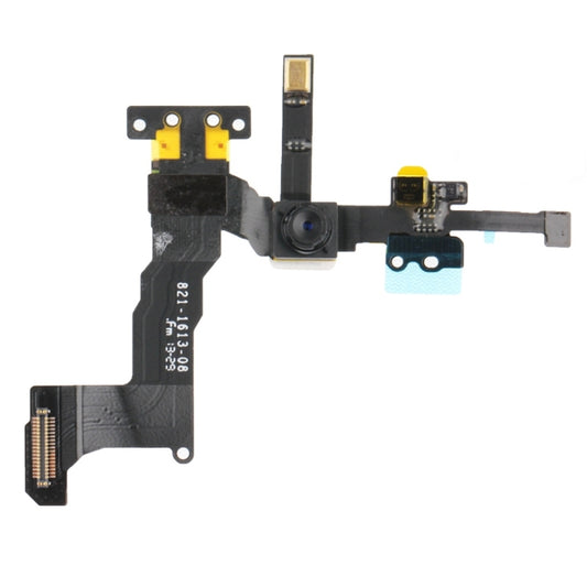 2 in 1 for iPhone 5C Original Front Camera + Original Sensor Flex Cable - iPhone 5 Parts by buy2fix | Online Shopping UK | buy2fix