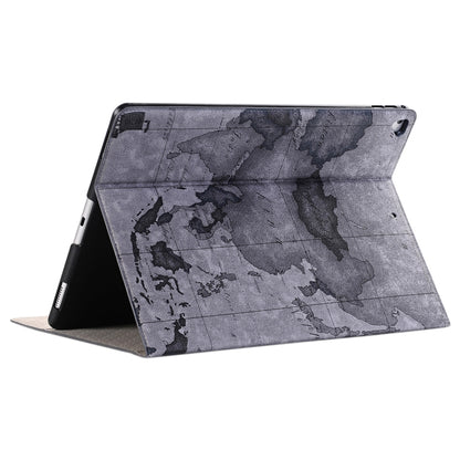 Retro World Map Pattern Leather Case with Holder & Card Slots & Wallet for iPad Air 2, Random Delivery(Grey) - More iPad Cases by buy2fix | Online Shopping UK | buy2fix