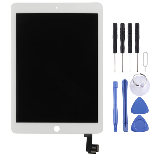 LCD-Bildschirm und Digitizer-Vollmontage für iPad Air 2 / iPad 6 (weiß)