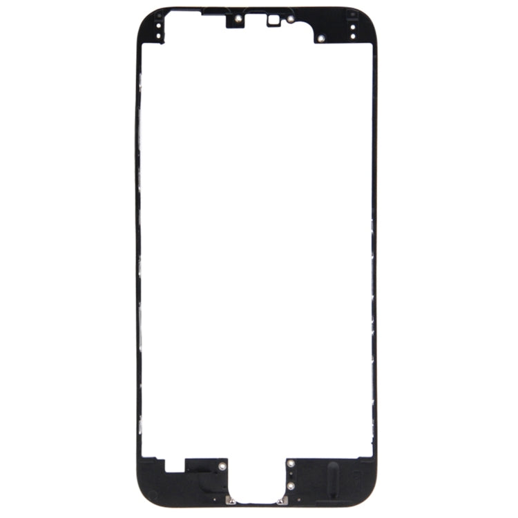 Front LCD Screen Bezel Frame for iPhone 6(Black) by buy2fix