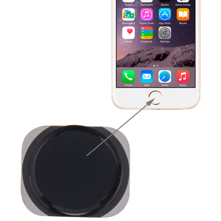 Home Button for iPhone 6(Black) by buy2fix