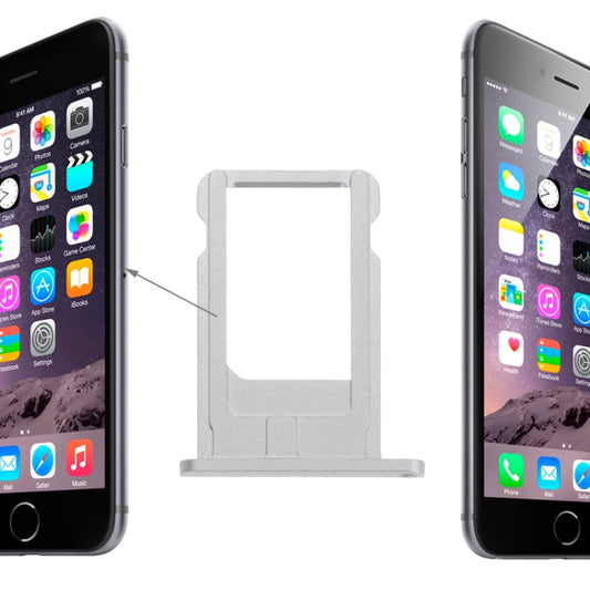 Card Tray  for iPhone 6(Silver) - iPhone 6/6 Plus Parts by buy2fix | Online Shopping UK | buy2fix