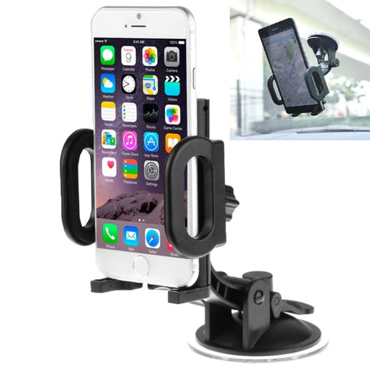 Universal Car Windshield Suction Mount Bracket Holder, For iPhone, Galaxy, Sony, Lenovo, HTC, Huawei, and other Smartphones of Width: 4-12cm by buy2fix