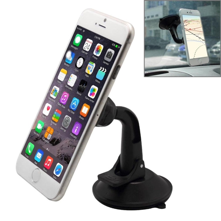 Young Player Magnetic 360 Degrees Rotation Super Suction Cup Car Mount Holder with Quick-Snap, For iPhone, Galaxy, Sony, Lenovo, HTC, Huawei, and other Smartphones by Young Player