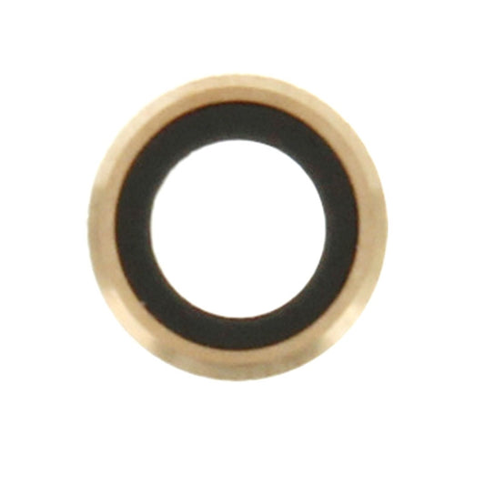 10 Pairs for iPhone 6 & 6s Rear Camera Lens with Bezel(Gold) - iPhone 6/6 Plus Parts by buy2fix | Online Shopping UK | buy2fix