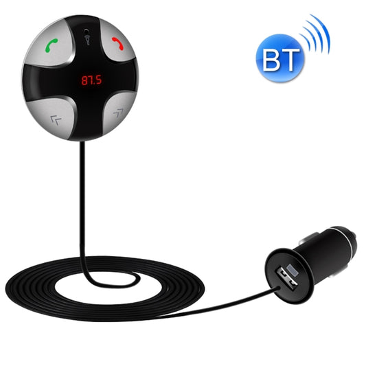 FM29B Bluetooth FM Transmitter Hands-free Car Kit, Car Charger, For iPhone, Galaxy, Sony, Lenovo, HTC, Huawei, and other Smartphones - Bluetooth Car Kits by buy2fix | Online Shopping UK | buy2fix