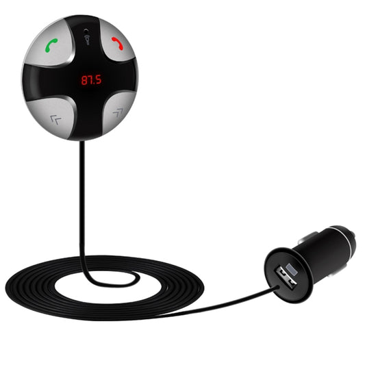 FM29B Bluetooth FM Transmitter Hands-free Car Kit, Car Charger, For iPhone, Galaxy, Sony, Lenovo, HTC, Huawei, and other Smartphones - Bluetooth Car Kits by buy2fix | Online Shopping UK | buy2fix