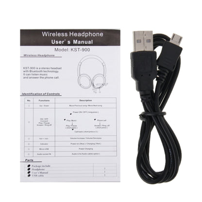 KST-900 Bluetooth Stereo Headset, For iPad, iPhone, Galaxy, Huawei, Xiaomi, LG, HTC and Other Smart Phones - Headset & Headphone by buy2fix | Online Shopping UK | buy2fix