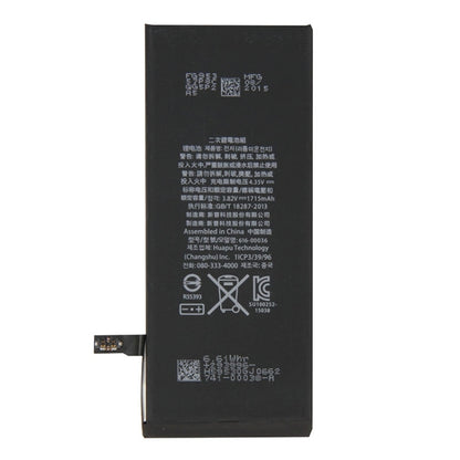 for iPhone 6S  1715mAh Battery(Black) - For iPhone by buy2fix | Online Shopping UK | buy2fix