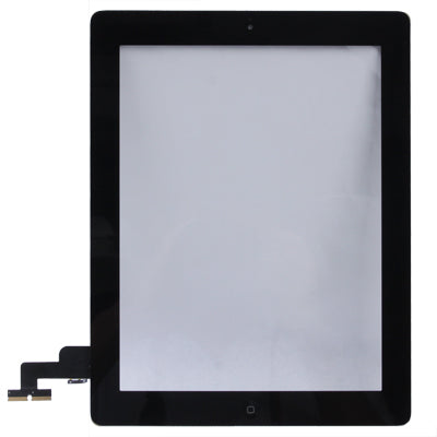 Touch Panel (Controller Button + Home Key Button PCB Membrane Flex Cable + Touch Panel Installation Adhesive) for iPad 2 / A1395 / A1396 / A1397 (Black) - iPad 2 by buy2fix | Online Shopping UK | buy2fix
