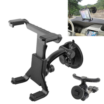 2 in 1 (Air Conditioning Vent Holder + Car Holder) for iPad, iPad mini, other Tab(Black) by buy2fix