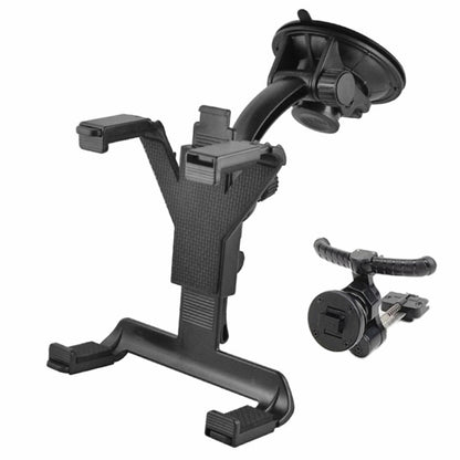 2 in 1 (Air Conditioning Vent Holder + Car Holder) for iPad, iPad mini, other Tab(Black) by buy2fix