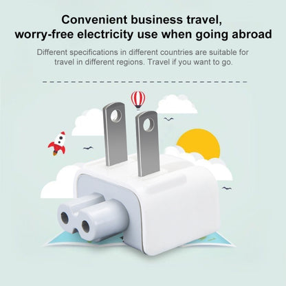 Travel Power Adapter Charger, AU Plug(White) - USB Charger by buy2fix | Online Shopping UK | buy2fix