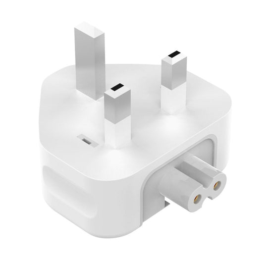 Travel Power Adapter Charger, UK Plug(White) - USB Charger by buy2fix | Online Shopping UK | buy2fix