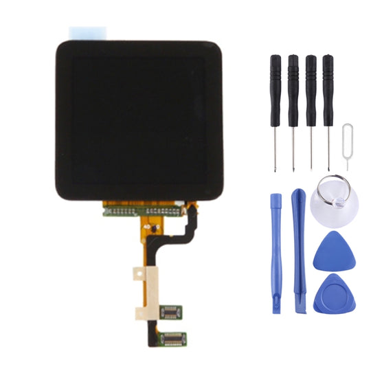Écran LCD OEM pour iPod nano 6ème avec assemblage complet de numériseur (noir)