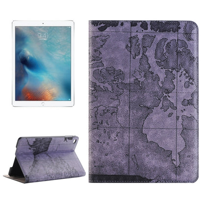Map Pattern Horizontal Flip Leather Case with Holder & Card Slots & Wallet for iPad Pro 12.9 inch, Random Pattern Delivery - More iPad Cases by buy2fix | Online Shopping UK | buy2fix