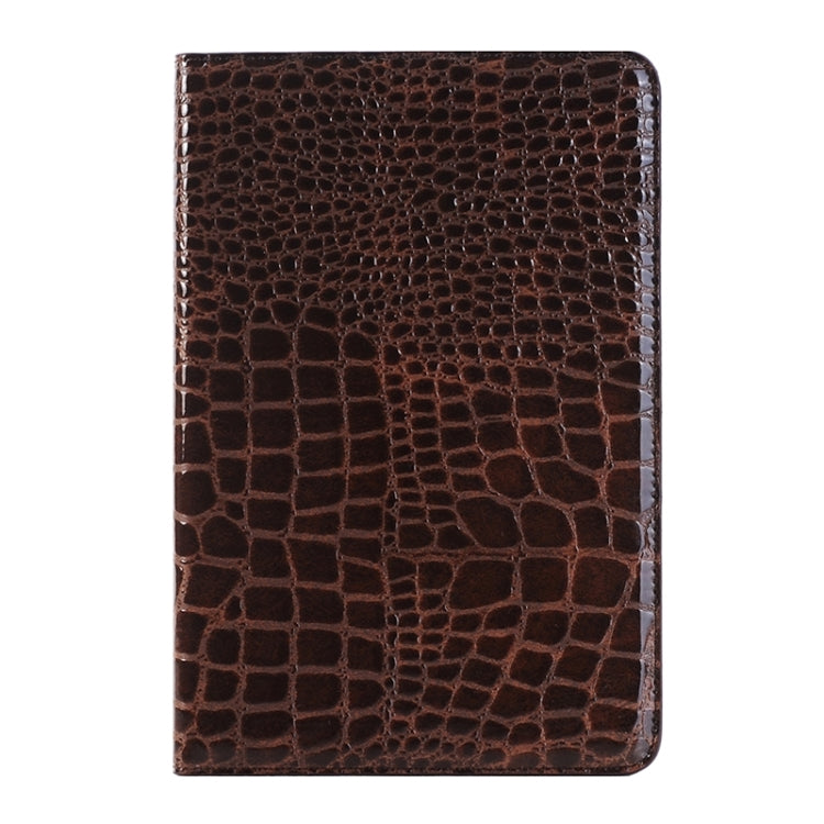 Crocodile Texture Horizontal Flip Leather Case with Holder & Card Slots & Wallet for iPad Pro 12.9 inch(Brown) - More iPad Cases by buy2fix | Online Shopping UK | buy2fix
