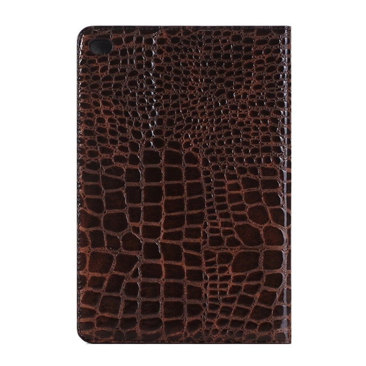 Crocodile Texture Horizontal Flip Leather Case with Holder & Card Slots & Wallet for iPad Pro 12.9 inch(Brown) - More iPad Cases by buy2fix | Online Shopping UK | buy2fix