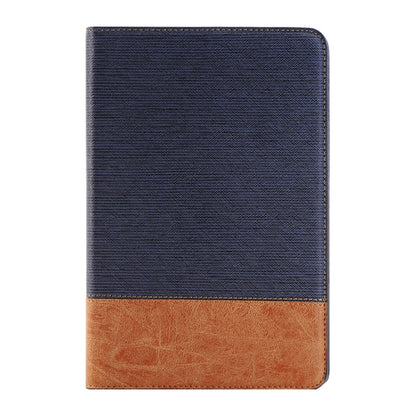 Cross & Sheepskin Texture Horizontal Flip Leather Case with Holder & Card Slots & Wallet for iPad Pro 12.9 inch(Dark Blue) - More iPad Cases by buy2fix | Online Shopping UK | buy2fix